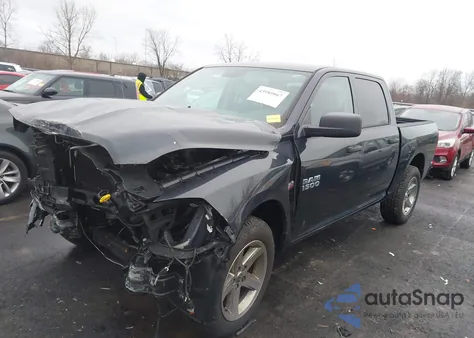 2018 Ram 1500 Express 4X4 5'7 Box from USA, damaged, VIN 1C6RR7KT1JS222461